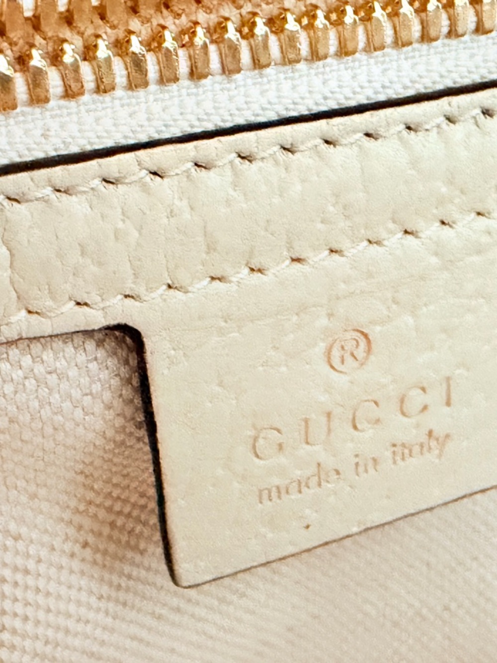 Gucci Floral GG Canvas Ophidia Backpack in Multicolor and Cream Leather - Picture 3 of 15